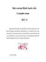 Đại cương Bệnh bạch cầu Lympho mạn (Kỳ 1) pot