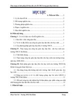 Thực trạng và biện pháp giáo dục đạo đức học sinh THCS