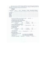 BÁO CÁO CÔNG TÁC NỮ CÔNG 2010