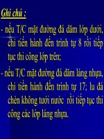 Bài giảng xây dựng mặt đường ôtô 3 P17 docx