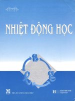 Giáo trình nhiệt động học 1 ppt