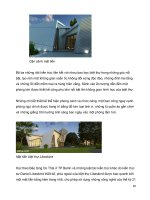 Cận cảnh mặt tiền Bộ ba những dải kiến trúc liên kết với nhau bao bọc potx