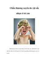 Chấn thương xuyên do vật sắc nhọn ở trẻ em docx