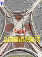 Bài giảng xây dựng mặt đường ôtô 1 & 2 - P1 docx