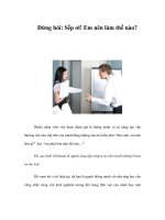 Đừng hỏi: Sếp ơi! Em nên làm thế nào? pdf