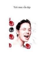 Trời mưa vẫn đẹp pptx