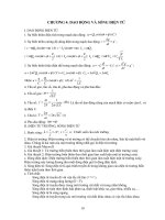 DAO ĐỘNG VÀ SÓNG ĐIỆN TỪ