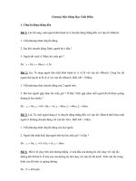 Chương Một: Động Học Chất Điểm potx