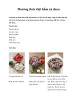 Thưởng thức thịt hầm cà chua pps