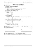 Tài liệu ôn thi vào 10 năm 2010 phần quang học