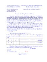 Công văn 1295/SGD&ĐT -GDTH