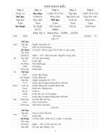 KẾ HOẠCH GIẢNG DẠY LỚP 5_HKII