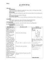 Tiết 12. BÀI 1. HÀM SỐ (tt)