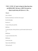 TTHC_12/THU_H: Người sử dụng lao động đang tham gia BHXH, BHYT bắt buộc và BHTN báo giảm lao động do nghỉ hưởng chế độ hưu trí, 1 lần... pps