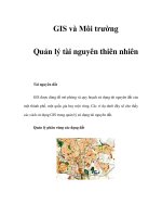 Quản lý tài nguyên thiên nhiên potx