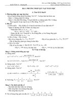 Bài 1: Phương pháp quy nạp toán học pptx