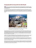 Tìm hạt bé nhất từ máy gia tốc lớn nhất thế giới potx