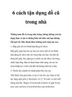 6 cách tận dụng đồ cũ trong nhà pps