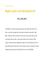 Kiến thức lớp 12 Nghị luận xã hội-phần19 ppsx