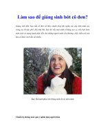 Làm sao để giáng sinh bớt cô đơn? pps