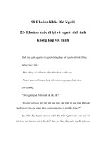 Khoảnh khắc đi lại với người tính tình không hợp với mình ppt