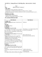 GIÁO ÁN LỊCH SỬ - ĐỊA LÝ 4