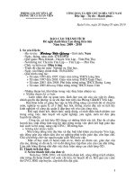 Báo cáo thành tích LĐTT