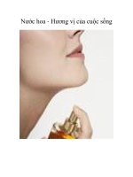 Nước hoa - Hương vị của cuộc sống ppsx