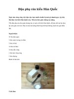 Đậu phụ rán kiểu Hàn Quốc ppsx