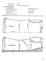 Nghệ Thuật Thời Trang - Cắt May Vỡ Lòng part 5 docx