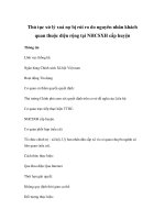 Thủ tục xử lý xoá nợ bị rủi ro do nguyên nhân khách quan thuộc diện rộng tại NHCSXH cấp huyện pdf