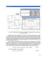 Điện Tử - Kỹ Thuật Mạch Điện Tử part 13 pps