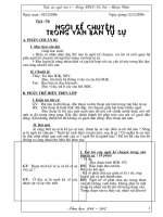 GIAO AN NGỮ VĂN 9 Q 3