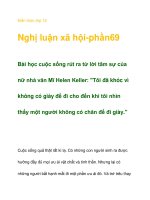 Kiến thức lớp 12 Nghị luận xã hội-phần69 doc