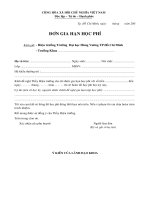 Don xin gia han dong hoc phi_768 ppt