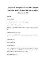 Quyết toán chế độ thai sản đối với lao động nữ đang đóng BHXH bắt buộc, sinh con mà sau khi sinh, con bị chết pot