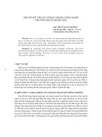 MỘT SỐ KỸ THUẬT CƠ BẢN TRONG CÔNG NGHỆ CHUYỂN MẠCH GÓI QUANG docx