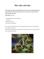 Phở cuốn cuối tuần ppsx