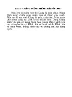 BAI HAT:DANG DANG UOC MO