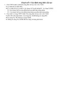 xác định CTCT hợp chất hữu cơ