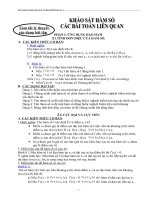 các bài toán KSHS ôn thi HK1