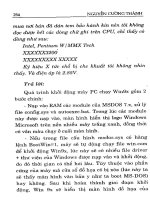 Công Nghệ Máy Tính - Lắp Ráp, Sửa Chữa Máy Tính (Phần 2) part 20 ppsx