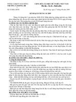 kế hoạch tháng 10 năm 2009