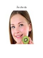 Ăn cho da pot