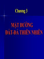 Bài giảng xây dựng mặt đường ôtô 3 P1 ppt