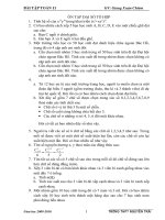 Tổ hợp xác suất hay