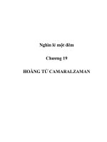 HOÀNG TỬ CAMARALZAMAN pps