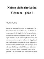 Những phiên chợ kì thú Việt nam - phần 3 pptx