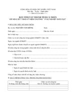 Xét tặng kỉ niệm chương