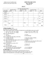 de thi hk II sinh hoc 6